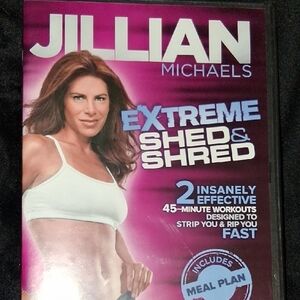 NEW! Jillian Michaels Extreme Shed & Shred Workout DVD